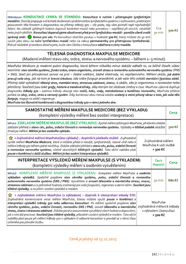 25.11.25.Ceník AKTUAL platny od 25.11.2025 bez spanek, poukazy a